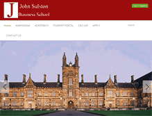Tablet Screenshot of jsulston-edu.uk